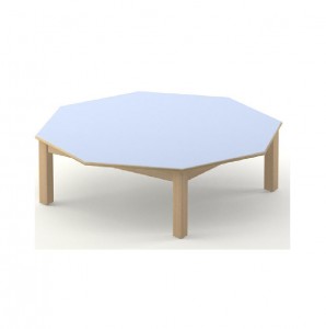 Table octogonale diam 120 cm